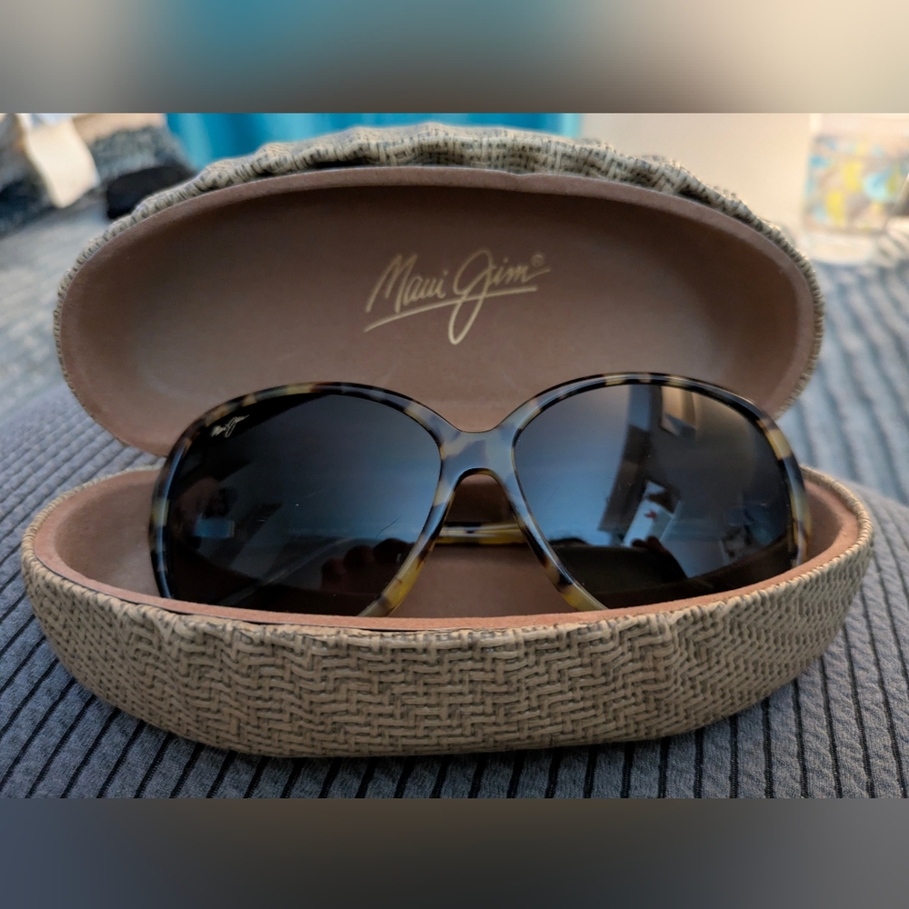 Maui Jim Black Tortoise Sunglasses